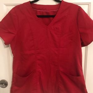 Large scrub top